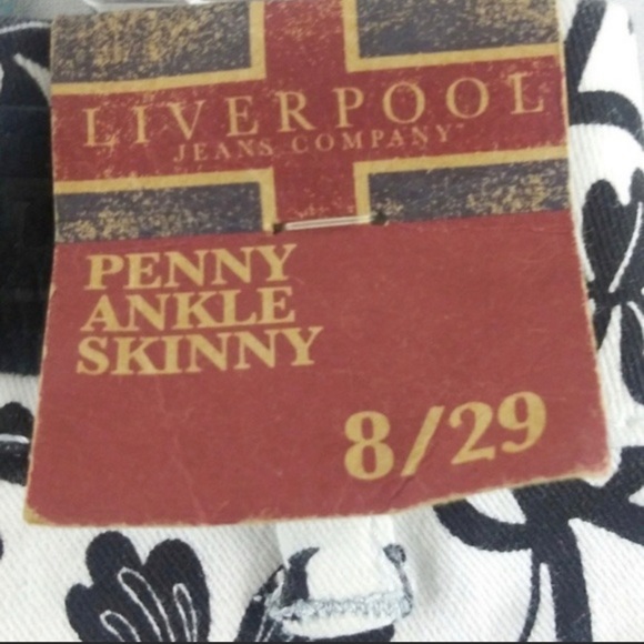 Liverpool Jean Co. Ankle Skinny Printed Pants - Picture 4 of 4